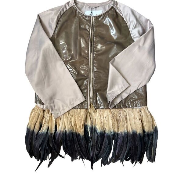 GOOSE Tech The Luxury Really Made In Italy Fashion Jacket Size S. - Picture 5 of 10